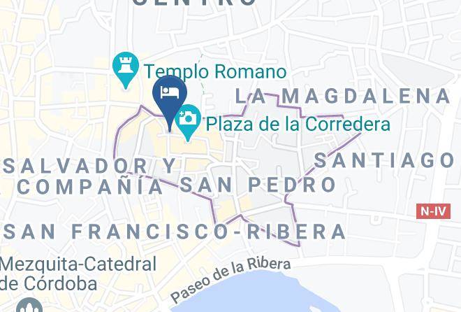 Cordoba - Hospederia La Corredera Maps