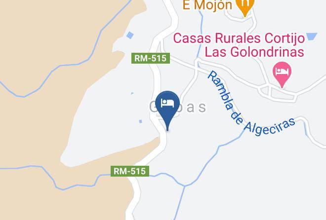Murcia - Hospederia La Mariposa Maps