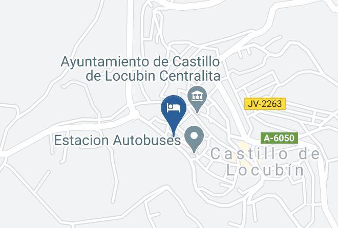Jaen - Hospederia Locubin Maps