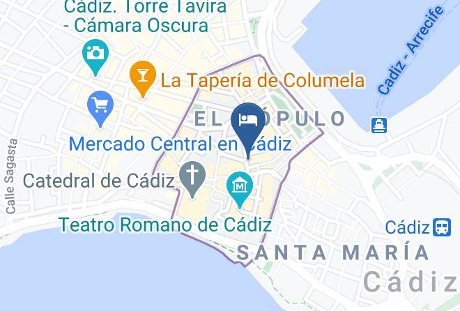 Cadiz - Hospederia Marques Maps