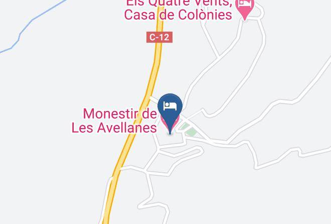 Lleida - Monestir De Les Avellanes Maps