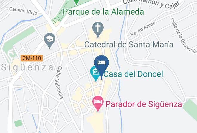 Guadalajara - Hospederia Porta Coeli Maps