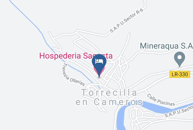 La Rioja - Hospederia Sagasta Maps