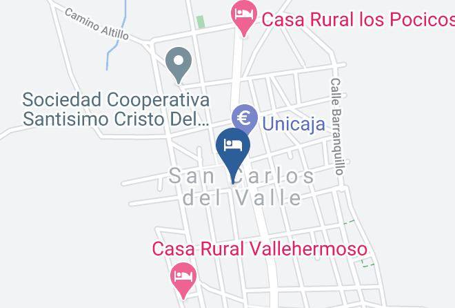 Ciudad Real - Hospederia Santa Elena Maps