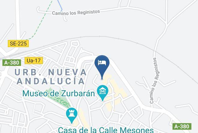 Seville - Hospederia Santa Maria Maps