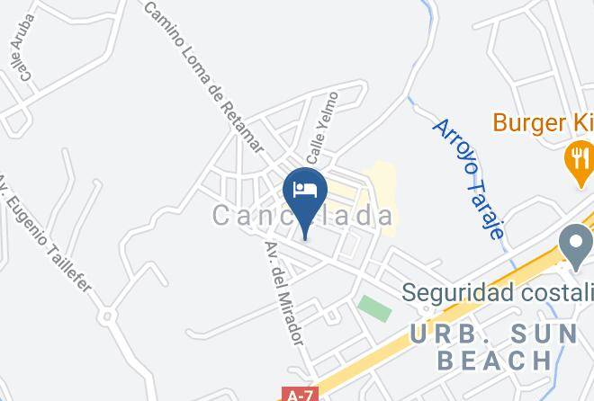 Malaga - Hospederia V Centenario Maps