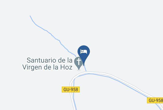 Guadalajara - Hospederia Virgen De La Hoz Maps