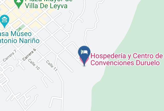 Villa De Leyva - Hospederia Y Centro De Convenciones Duruelo Maps