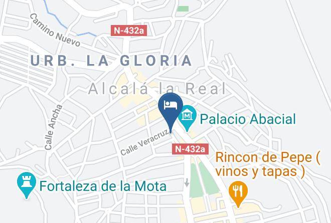Jaen - Hospederia Zacatin Maps