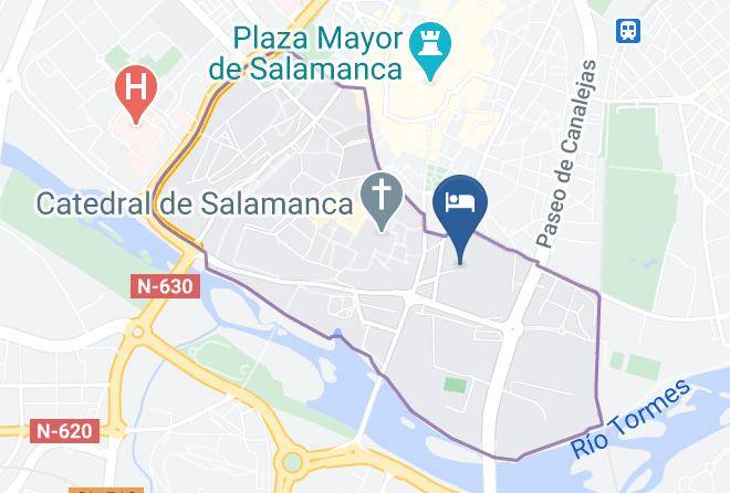 Salamanca - Hospes Palacio De San Esteban Maps