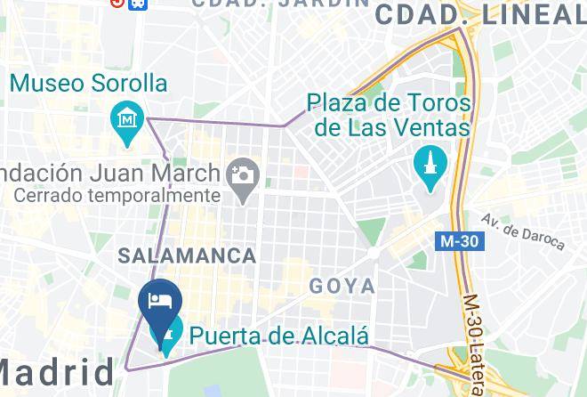 Madrid - Hotel Hospes Puerta Alcala Madrid Maps