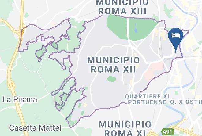 Rome - Hospitales Del Pellegrino Trastevere Maps