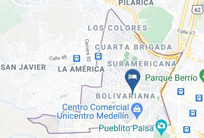 Medellin - Host Growth Hotel Zandalo Maps