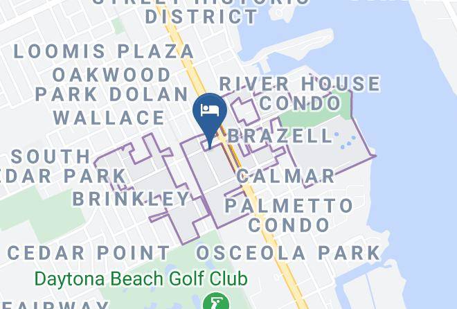 Volusia - Host Inn Daytona Beach Maps