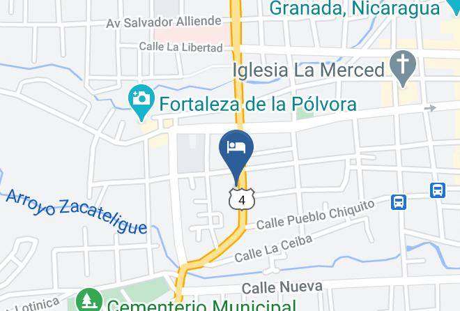 Granada - Hosta El Tamarindo Maps