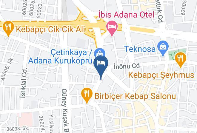 Seyhan - Hosta Otel Maps