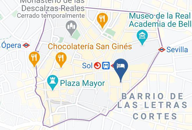 Madrid - Alhambra Suites Maps