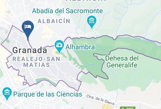 Granada - Hotel Arteaga Maps