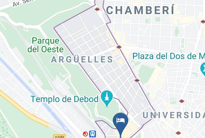 Hostal Becerrea Map - Community Of Madrid - Madrid