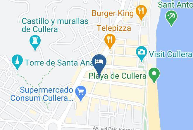 Valencia - Hotel Luna De Gavin Maps