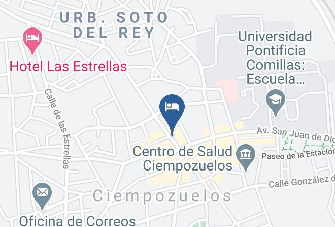 Madrid - Hostal Ciempozuelos Maps