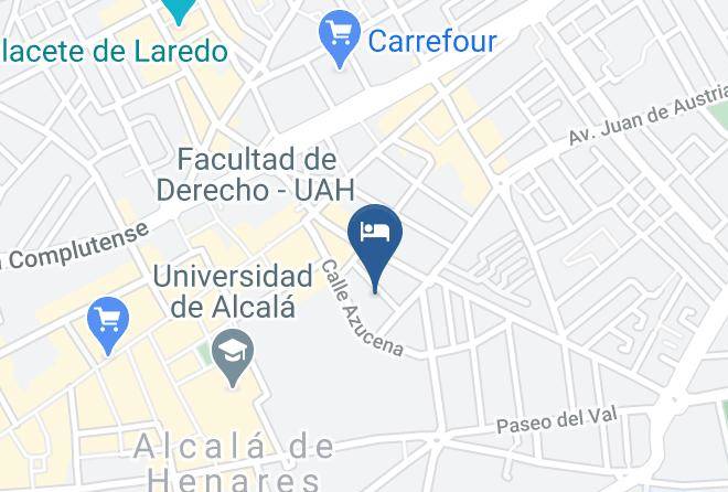 Madrid - Hotel Cuatro Canos Maps