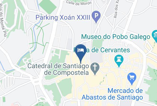 Auna - Parador De Santiago De Compostela Maps
