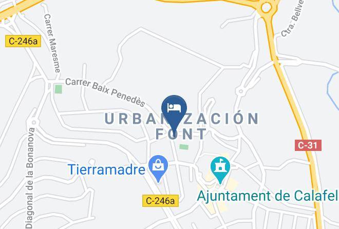 Tarragona - Hotel El Castell Maps