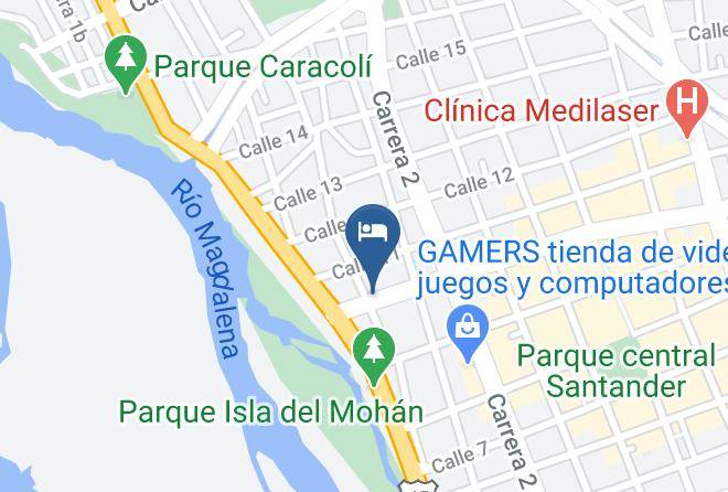 Neiva - Hotel El Mohan Maps