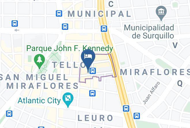 Miraflores - El Patio B&b Hotel Maps