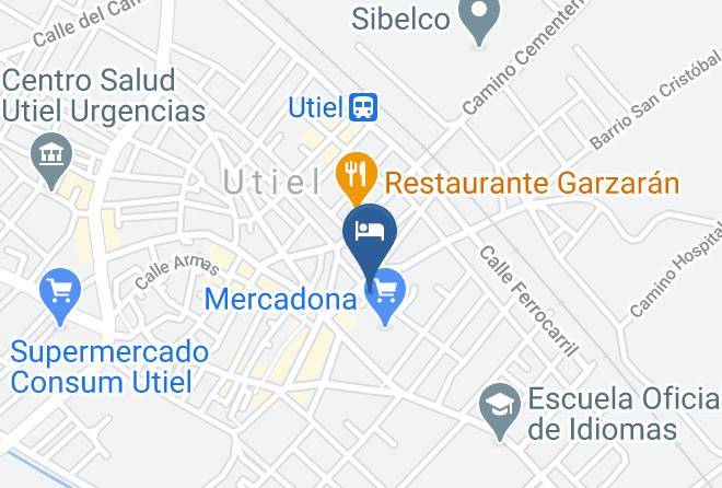Valencia - Hostal El Vegano 2 Maps