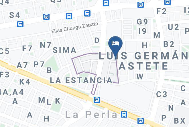 La Perla - Hospedaje Boston Maps