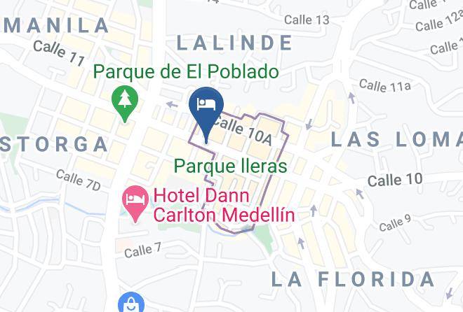 Medellin - El Jardin De La 10 Maps