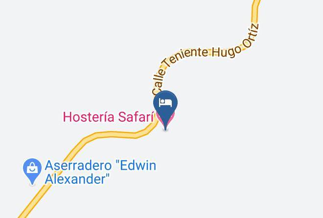 Hosteria Safari Map