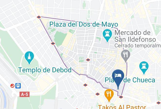 Madrid - La Fontana Maps