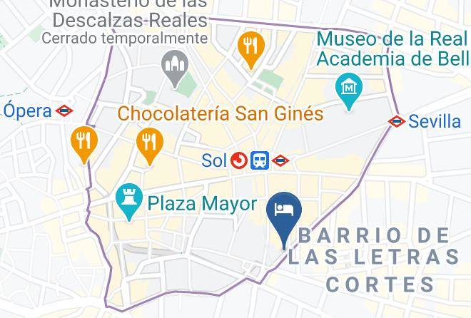 Madrid - Restaurante Tijcal Maps