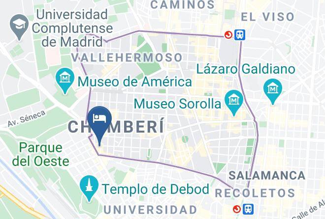Hostal Los Andes Map - Community Of Madrid - Madrid