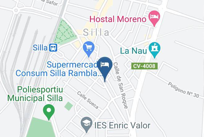 Valencia - Hostal Luci Mar Maps