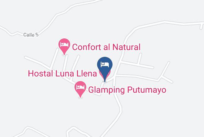 Hostal Luna Llena Mapa
 - Putumayo - Mocoa