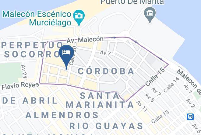 Manta - Hotel Manakin Maps