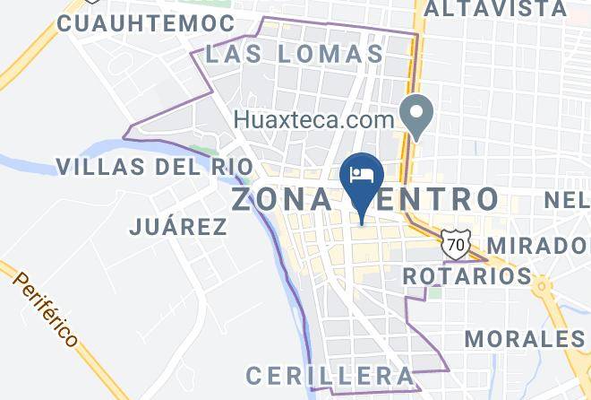 Ciudad Valles - Hotel Y Restaurant Real Plaza Jacona Maps