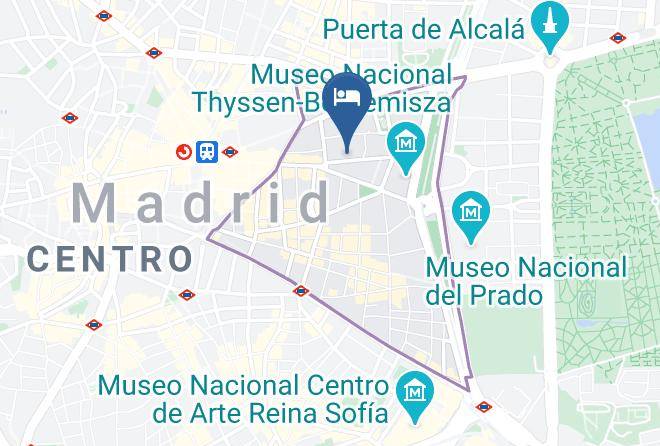 Madrid - Hotel Soho Boutique Congreso Maps