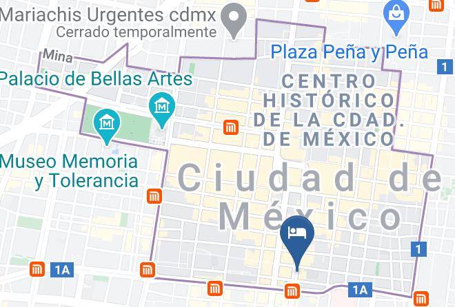 Cuauhtemoc - Hotel Parque Centro Maps
