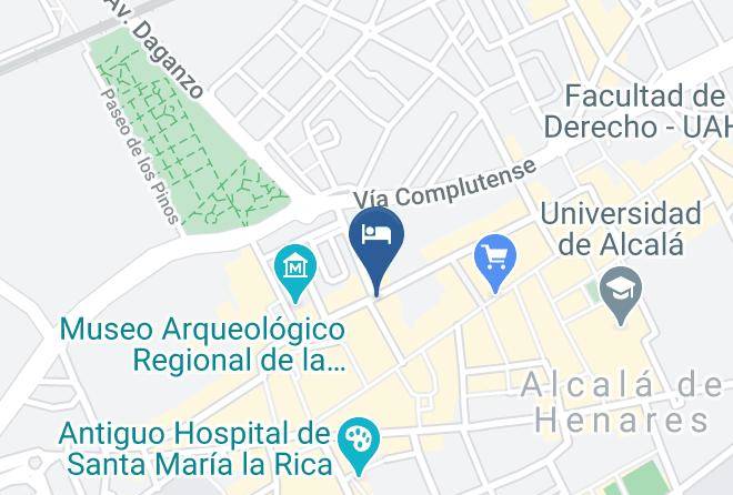 Hotel Miguel De Cervantes Map