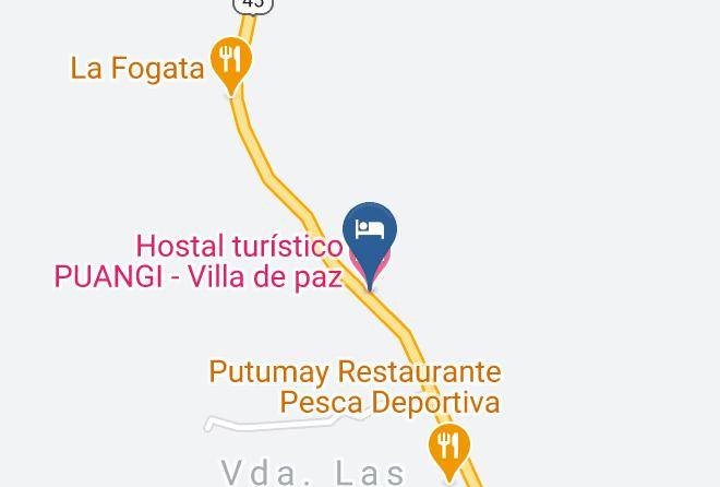 Hostal Turistico Puangi Villa De Paz Mapa - Putumayo - Mocoa