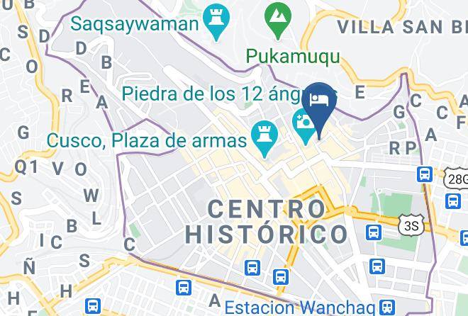 Cusco - Hostal Turistico San Blas Maps