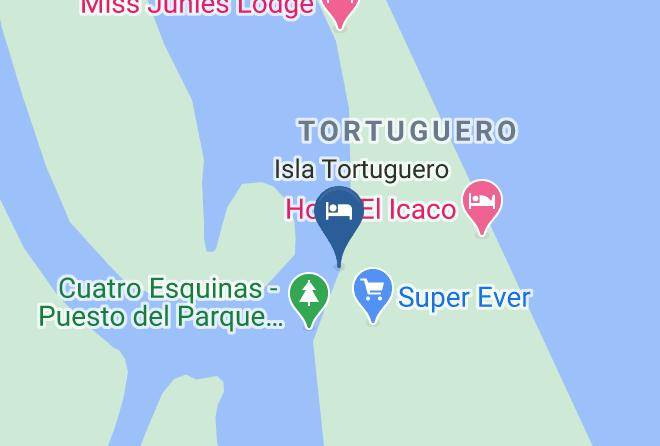 Pococi - Cabinas Tortuguero Maps