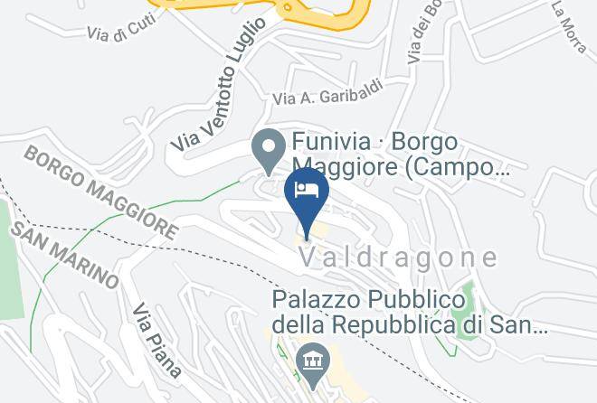 San Marino - Hostaria Da Lino Maps