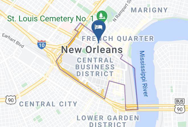 Orleans Par - Hosteeva Newly Renovated Condos Near Frnch Quarter Maps