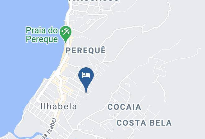 Ilhabela - Pousada Aconchego Pereque Maps